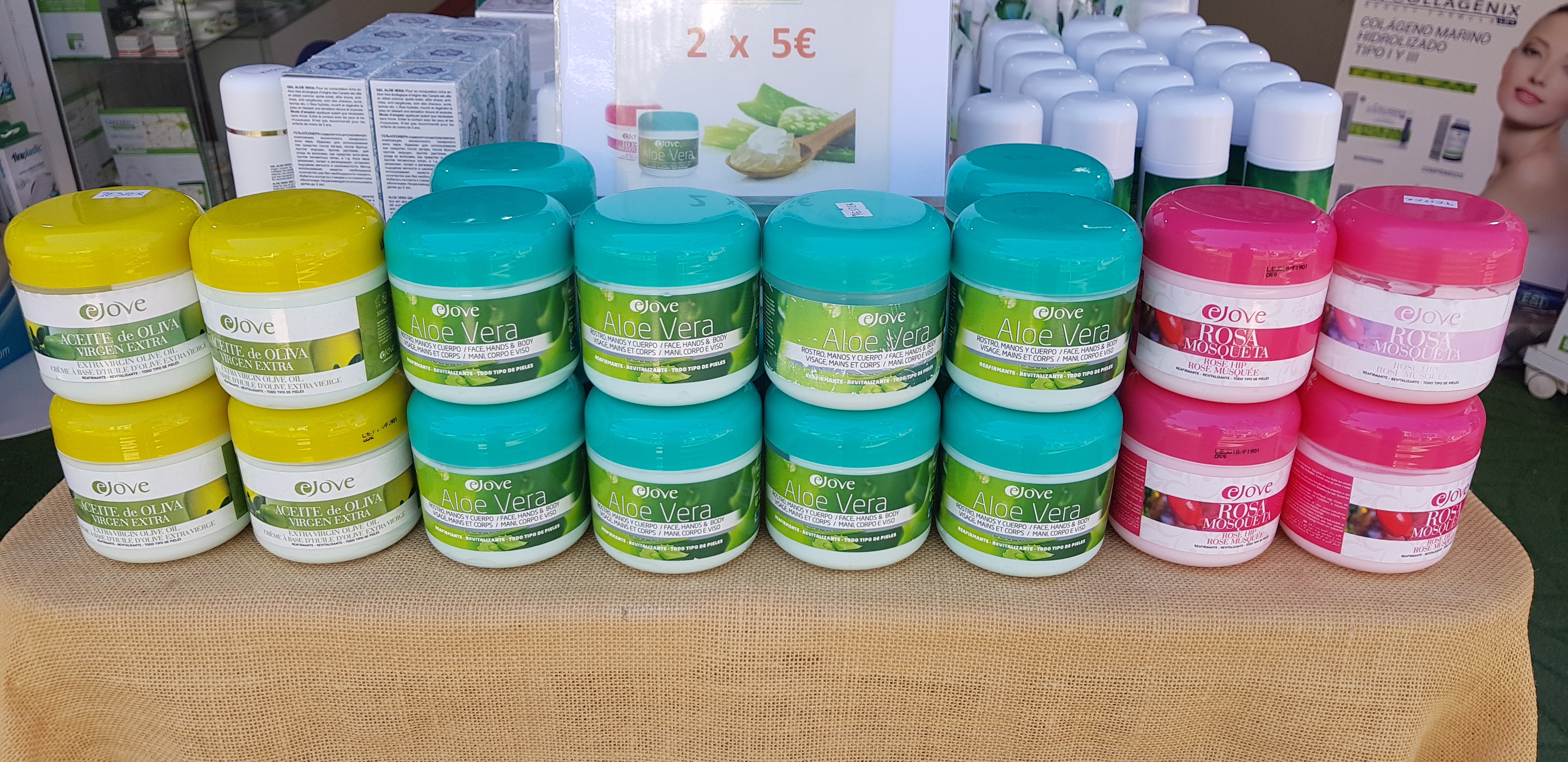 Estallar ácido Oh Aloe Vera Crema 300 ml Ejove - Islas Canarias Shopping